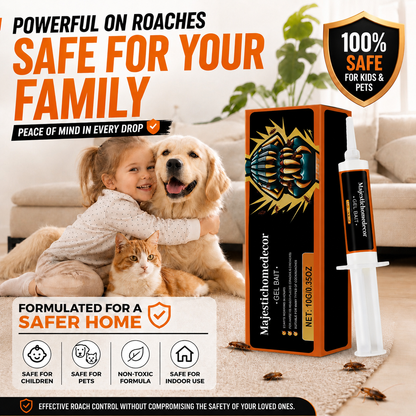 💥2026 Upgraded Formula Professional Cockroach Gel Bait – Eliminates Entire Nest