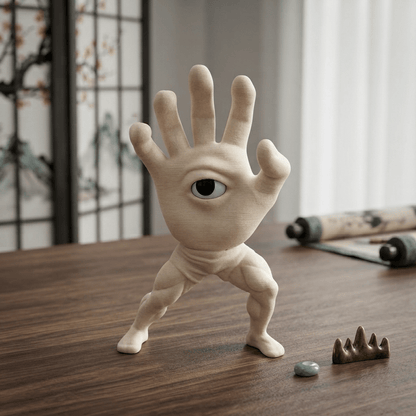 🔥Last Day: 50% OFF🔥 Kung Fu Hand Eye Monster | 3D Printed Quirky Desk Decor