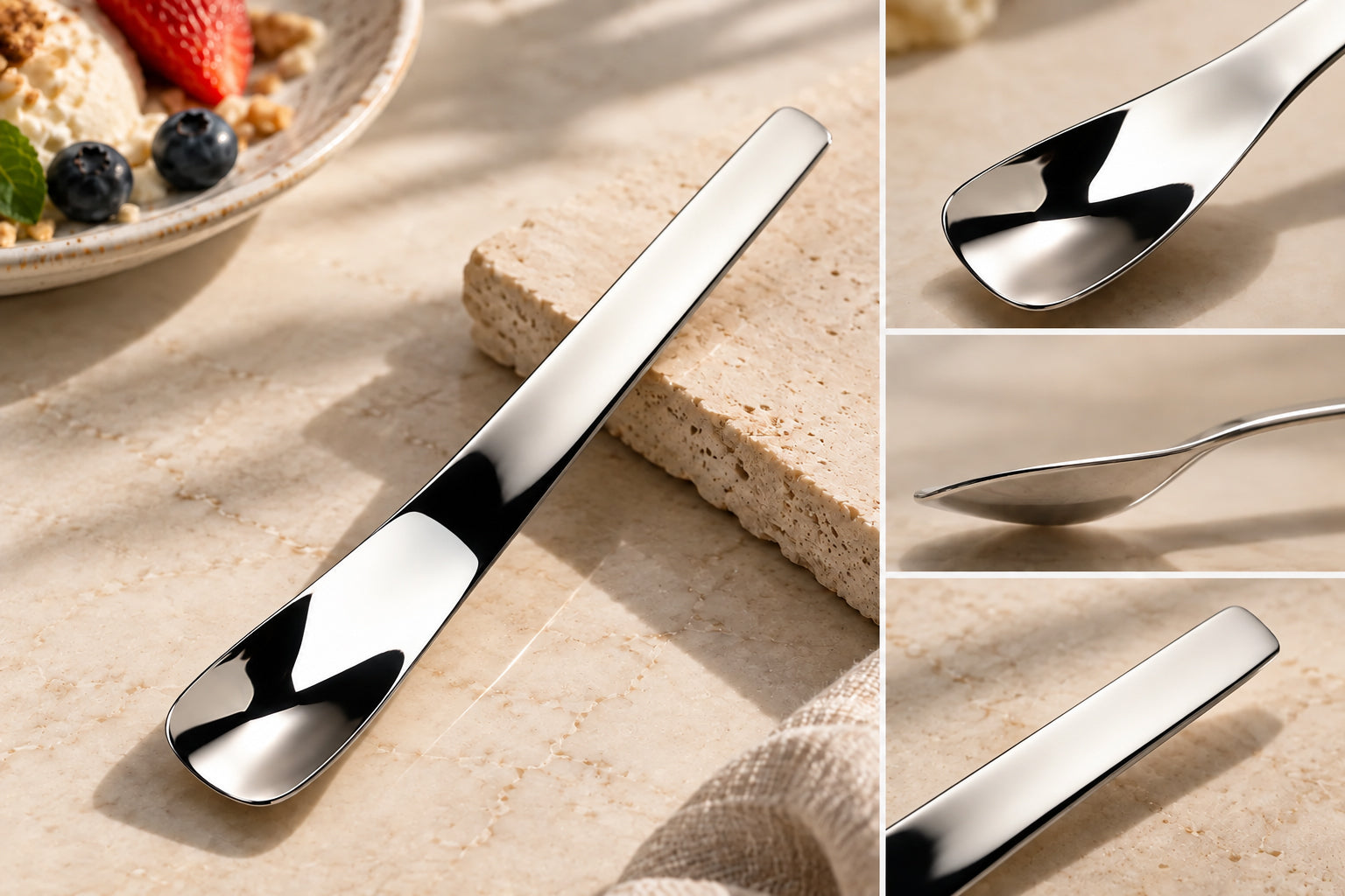 Close-up details of The Dessert Spade