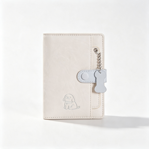 White Travel Document Organizer
