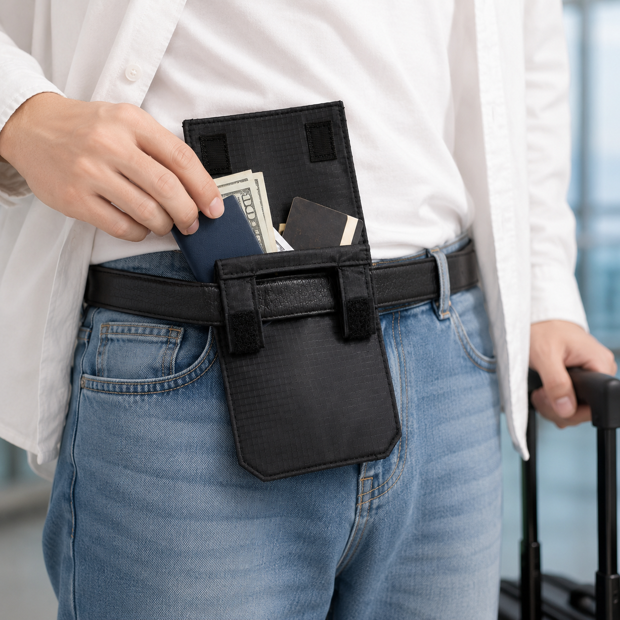 Black Portable Storage Organizer