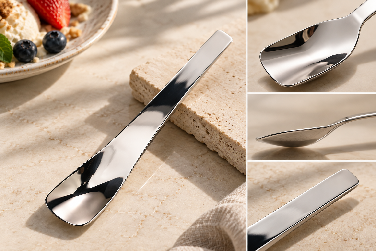 Close-up details of The Dessert Spade